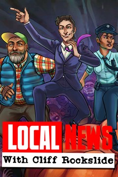 Cover poster for Local News with Cliff Rockslide