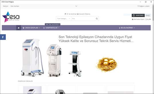 CESA Sanal Mağaza screenshot 1