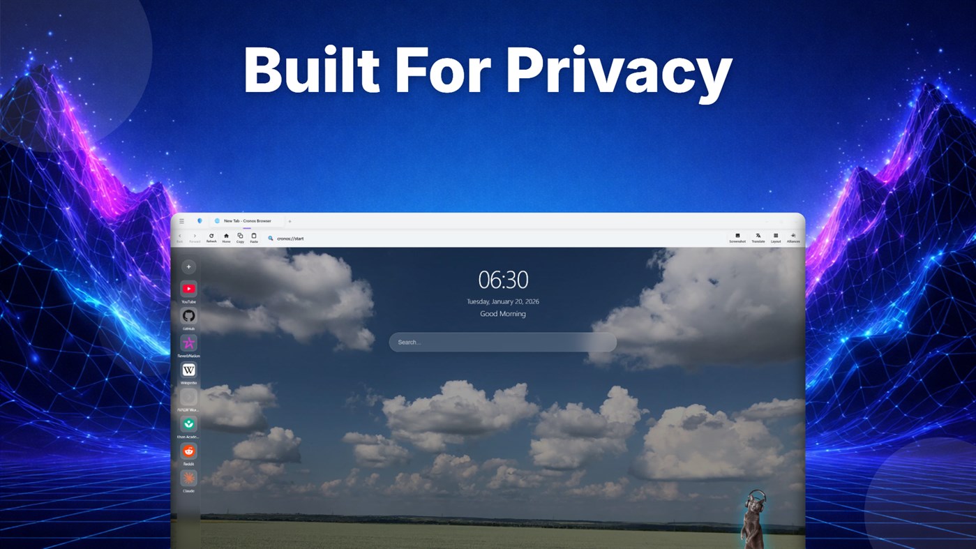 #1. Cronos Browser (Windows) Ved: Avalw