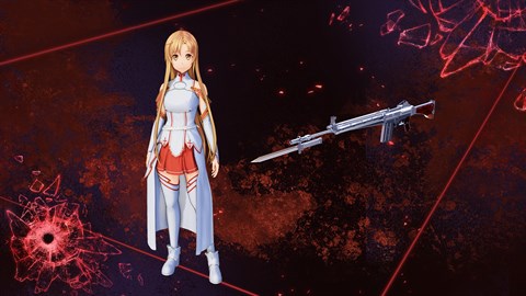 Paquete de arma y traje Asuna SAO de SAO: FATAL BULLET