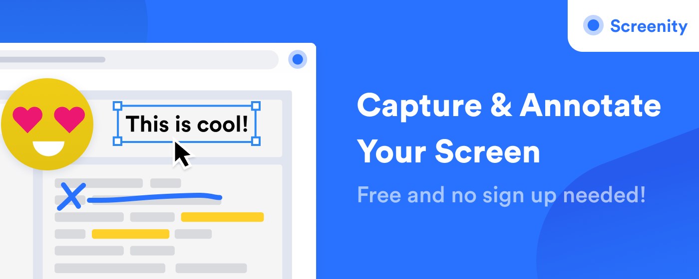 Screenity - Screen Recorder & Annotation Tool marquee promo image