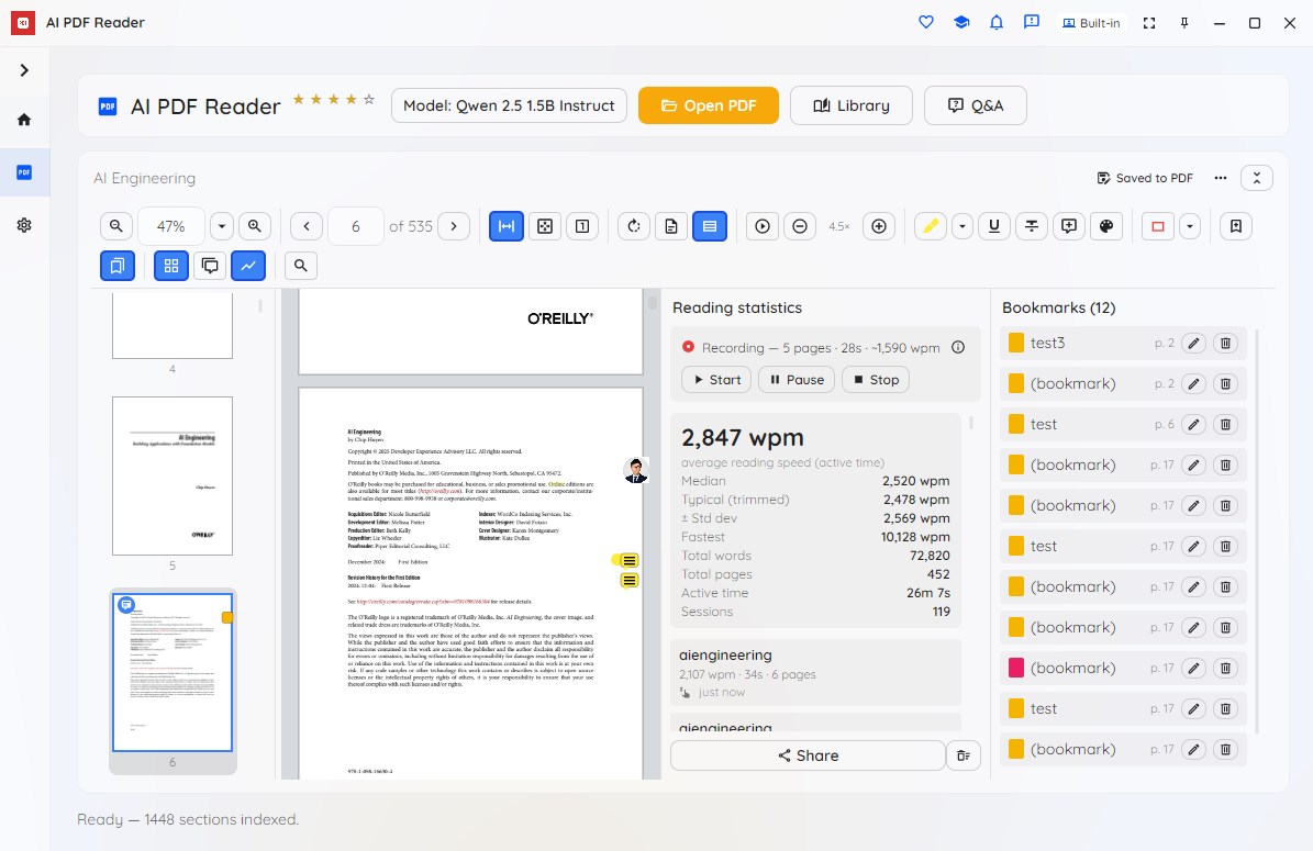 AI PDF Reader screenshot