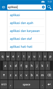 Arabic Indonesian dictionary ProDict Free screenshot 1