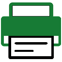 Print button extension icon