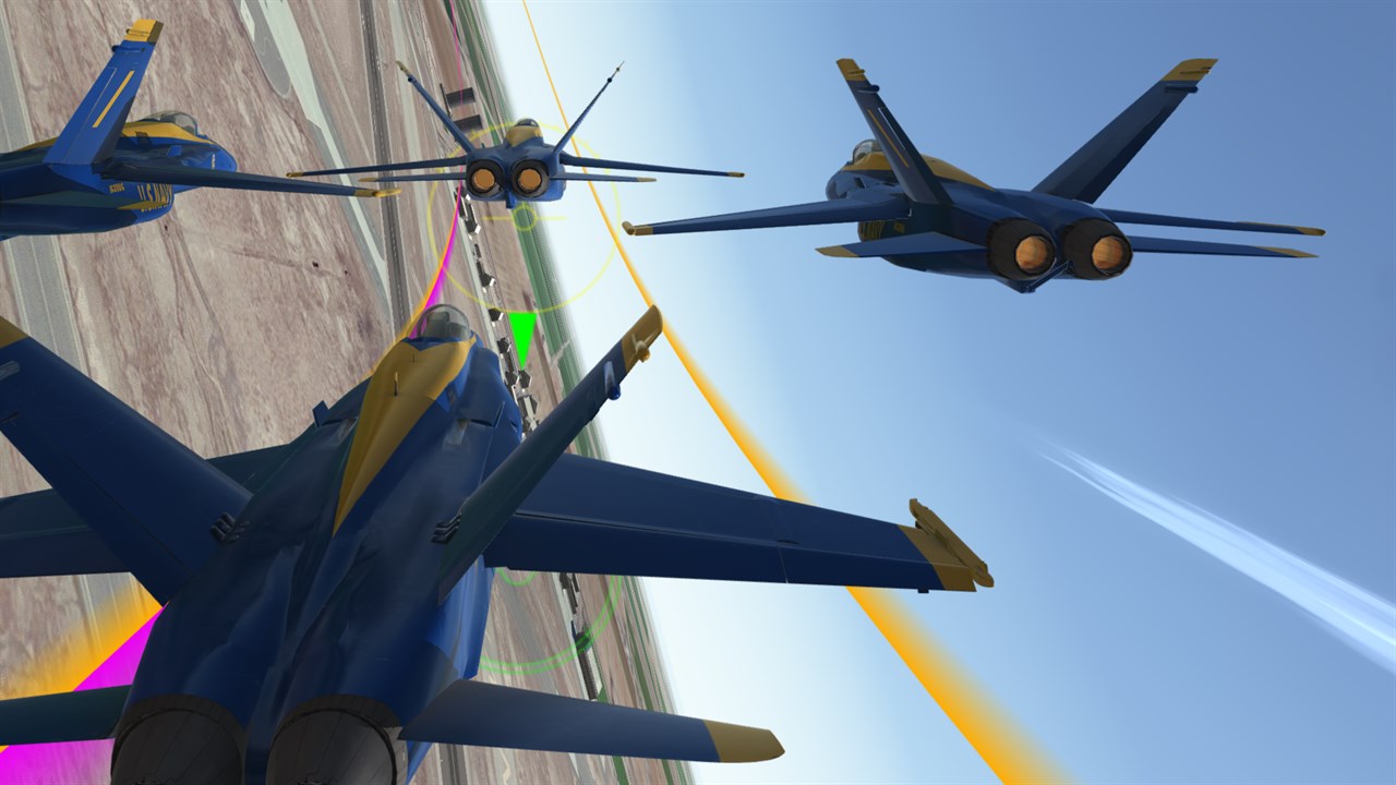 Blue Angels Aerobatic Flight Simulator screenshot 4