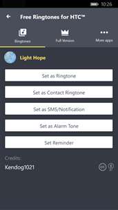 Ringtones for HTC™ screenshot 2