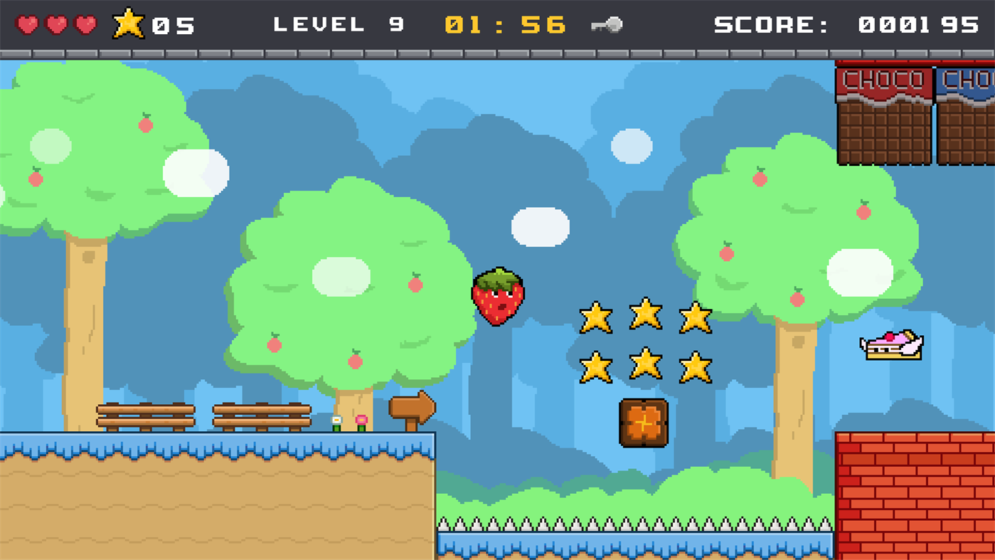 #1. Fruit Adventure (Windows 10) (Windows) By: JM Neto Game Dev