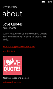 Love Quotes (Romance & Friendship) screenshot 7