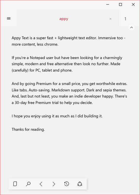 Appy Text Screenshots 1