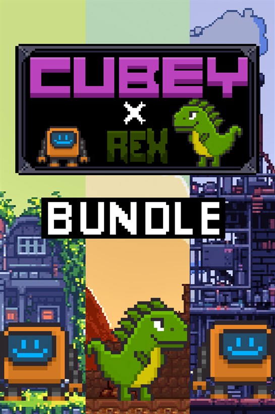 Box shot of Cubey & Rex Bundle