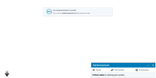 Dell Remote Assist screenshot 2