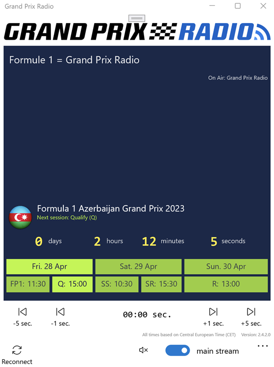 Grand Prix Radio - PC - (Windows)
