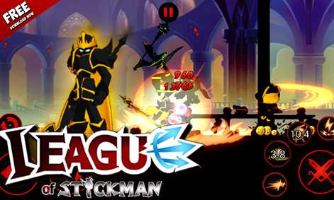League of Stickman Free - Shadow Ninja Screenshots 1