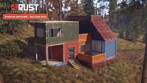Rust Console Edition X|S Shipping Container Building Skin