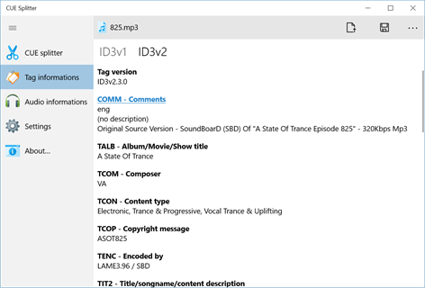 CUE Splitter Screenshots 2