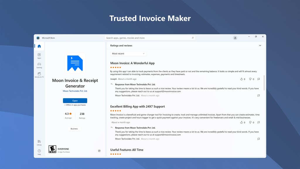 Invoice Maker & Estimate Creator by Moon Invoice_9