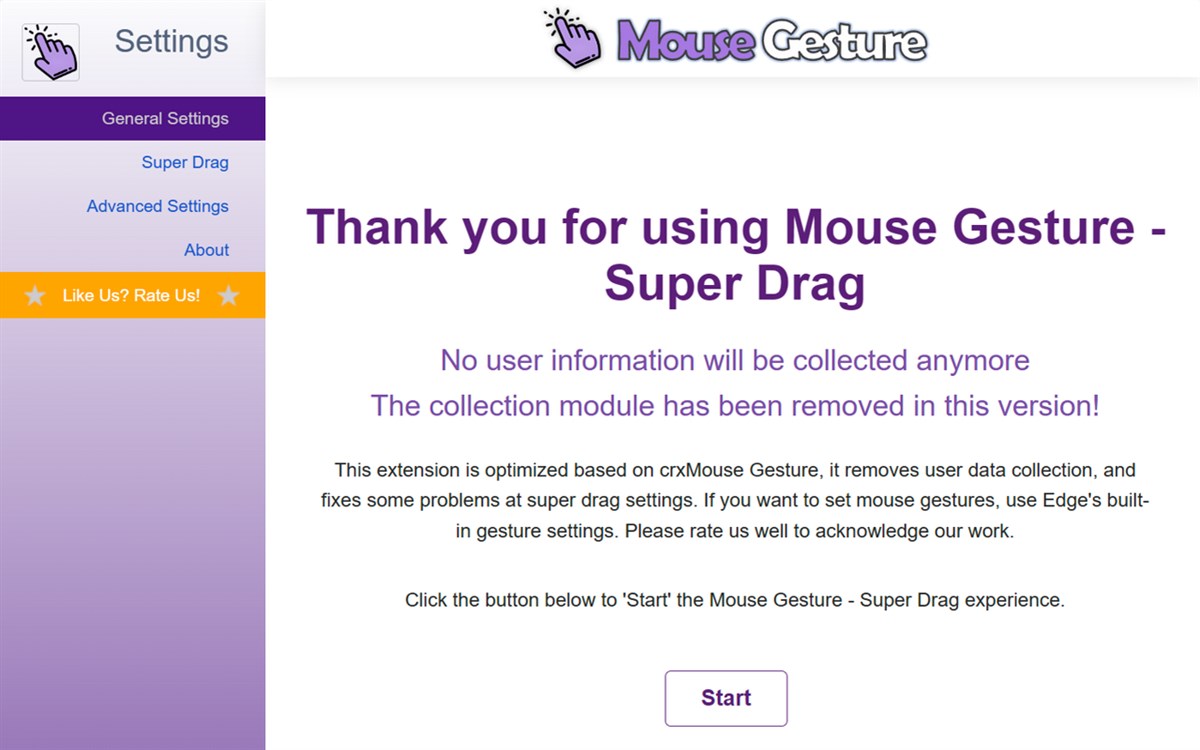 Mouse Gesture - Super Drag