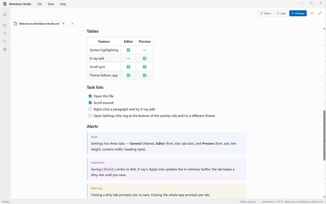 #2. MarkdownStudio (Windows) Podle: Justin King