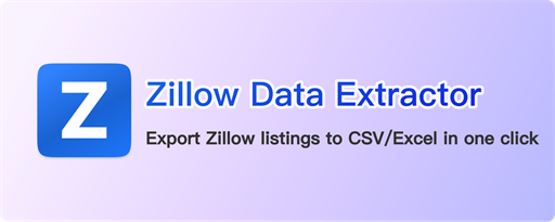 Zillow Data Extractor - Zillow Data Scraper marquee promo image