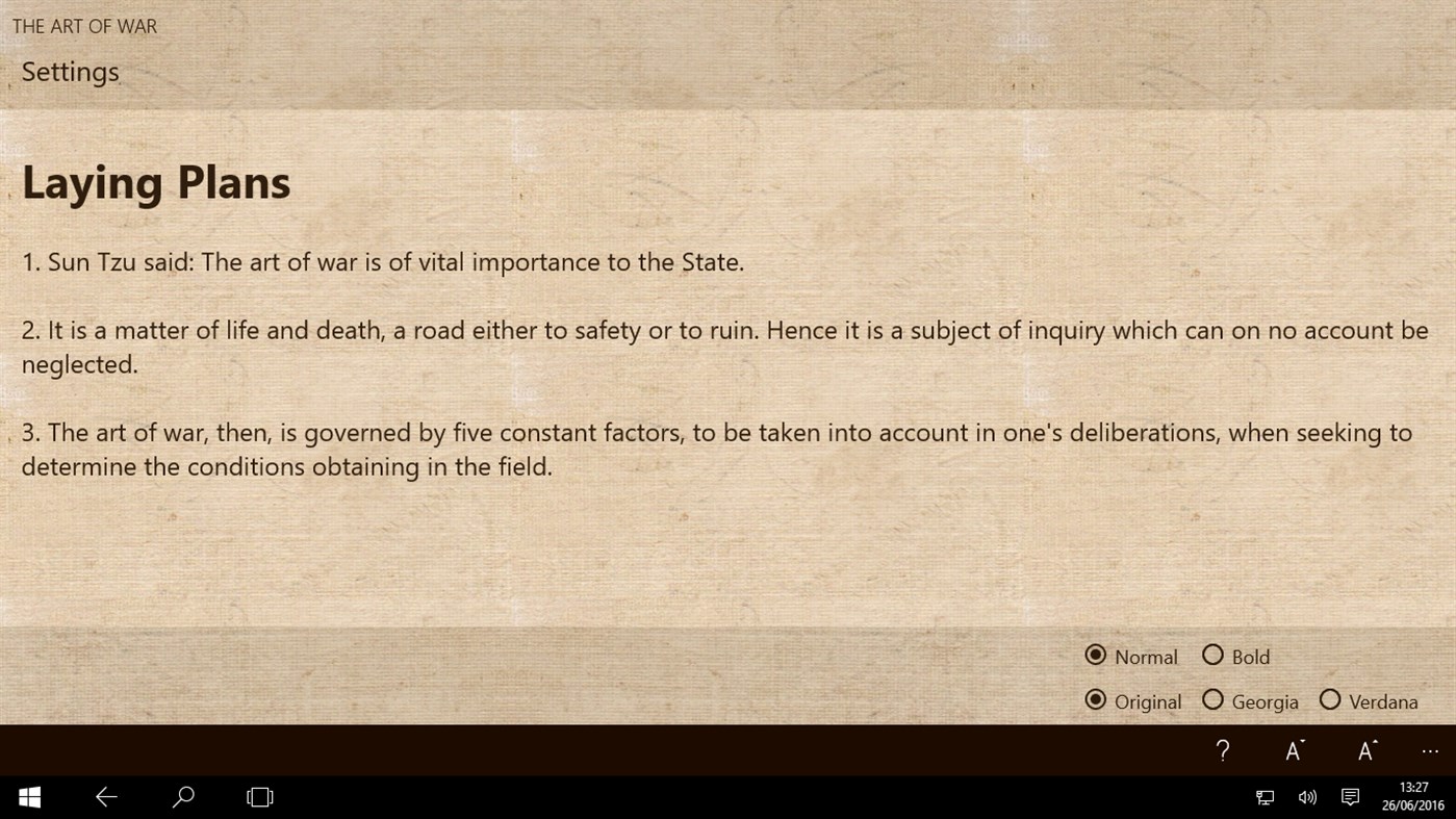 #2. The Art of War (Windows) Podle: Ruben Hinojosa