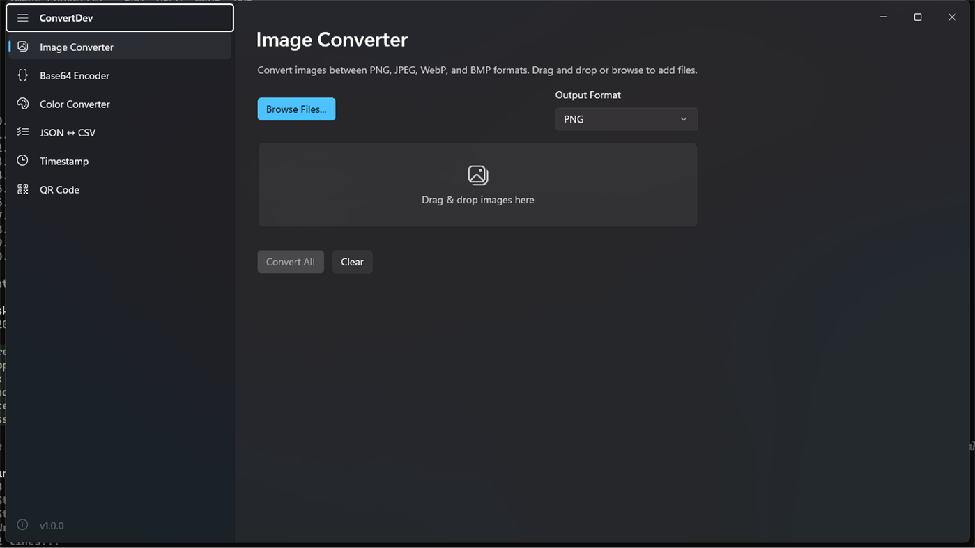 #1. ConvertDev - Universal Converter (Windows) โดย: Meta49
