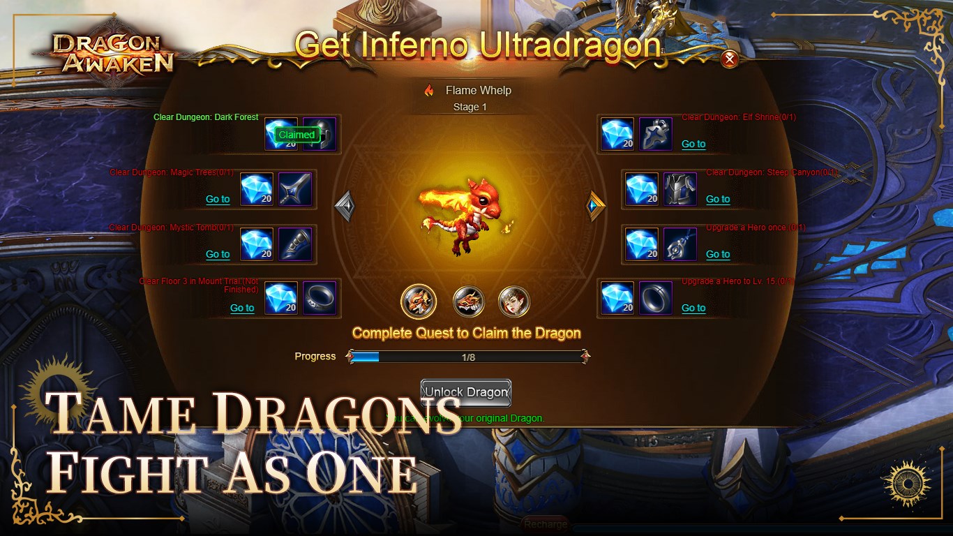 Dragon Awaken: Dominator of Gods screenshot