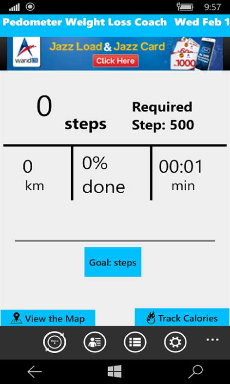 Pedometer & Weight Loss Coach Screenshots 1