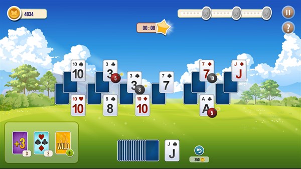 Solitaire TriPeaks Flowers — 7