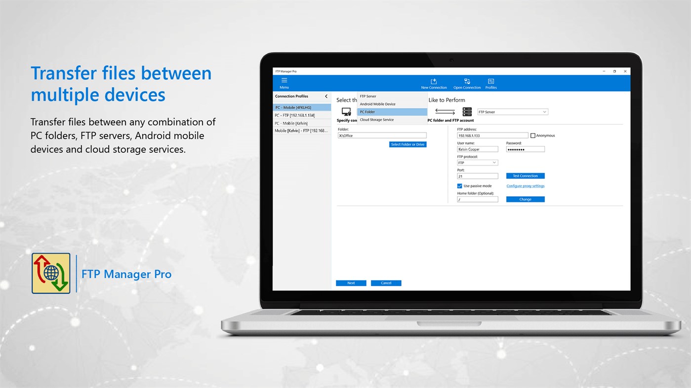 #2. FTP Manager Pro (Windows) 由: DeskShare