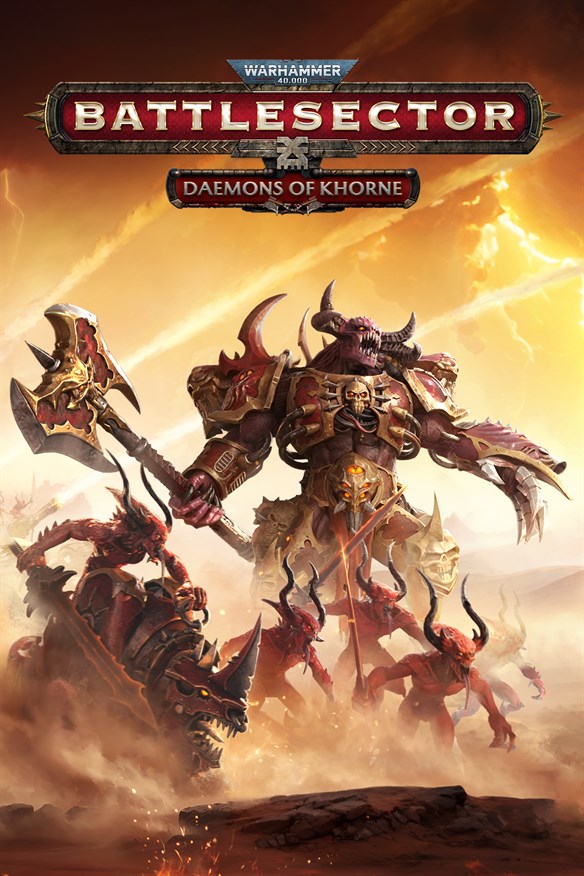 Warhammer 40,000: Battlesector - Daemons of Khorne Xbox Series X|S and Xbox One cover art