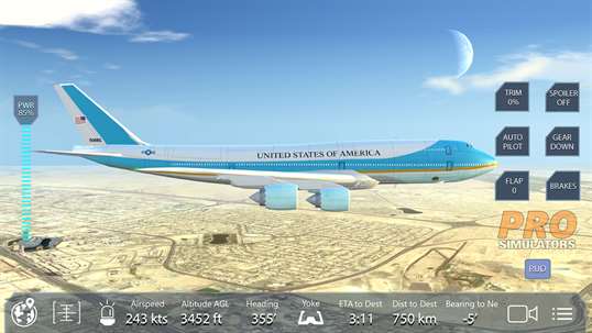 Pro Flight Simulator Dubai 4K Edition screenshot 5