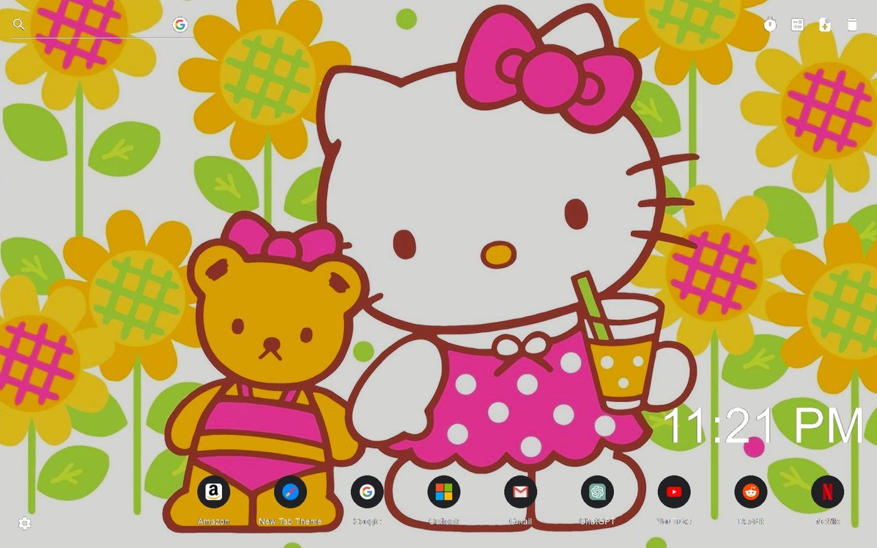 Hello Kitty Wallpaper New Tab