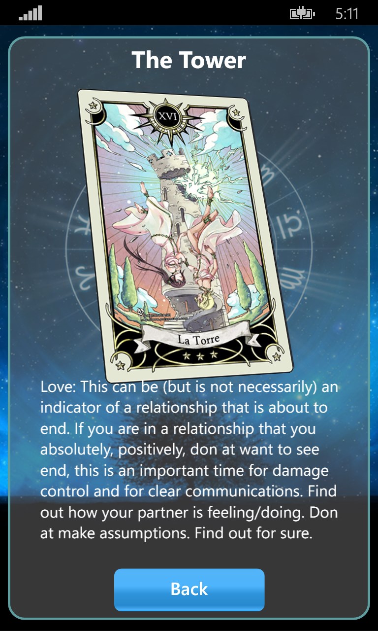 Screenshot 7 Daily Tarot windows