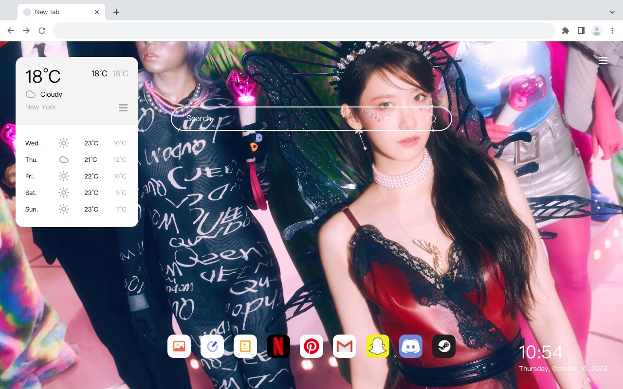 YoonaTheme 4K Wallpaper HomePage