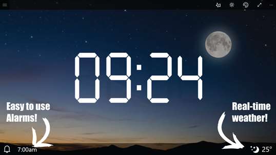 Alarm Clock HD + screenshot 1