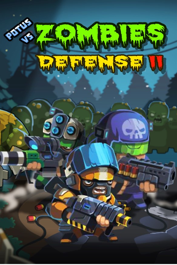 POTUS vs ZOMBIES DEFENSE II Xbox Series X|S and Xbox One cover art