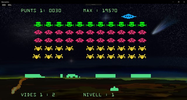 Marcianitos screenshot 2