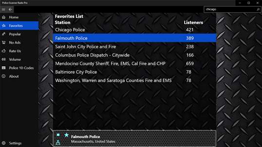 Police Scanner Radio Pro screenshot 7