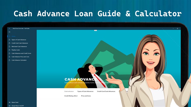 Cash Advance Loan Guide & Calculator - PC - (Windows)