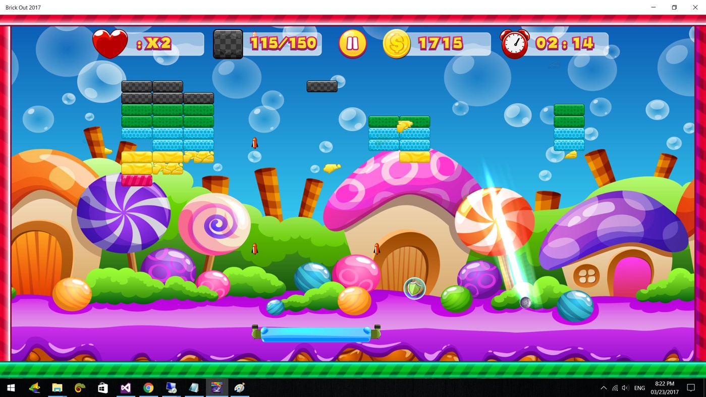 #3. Brick Out 2017 (Windows) بواسطة: Game Developer