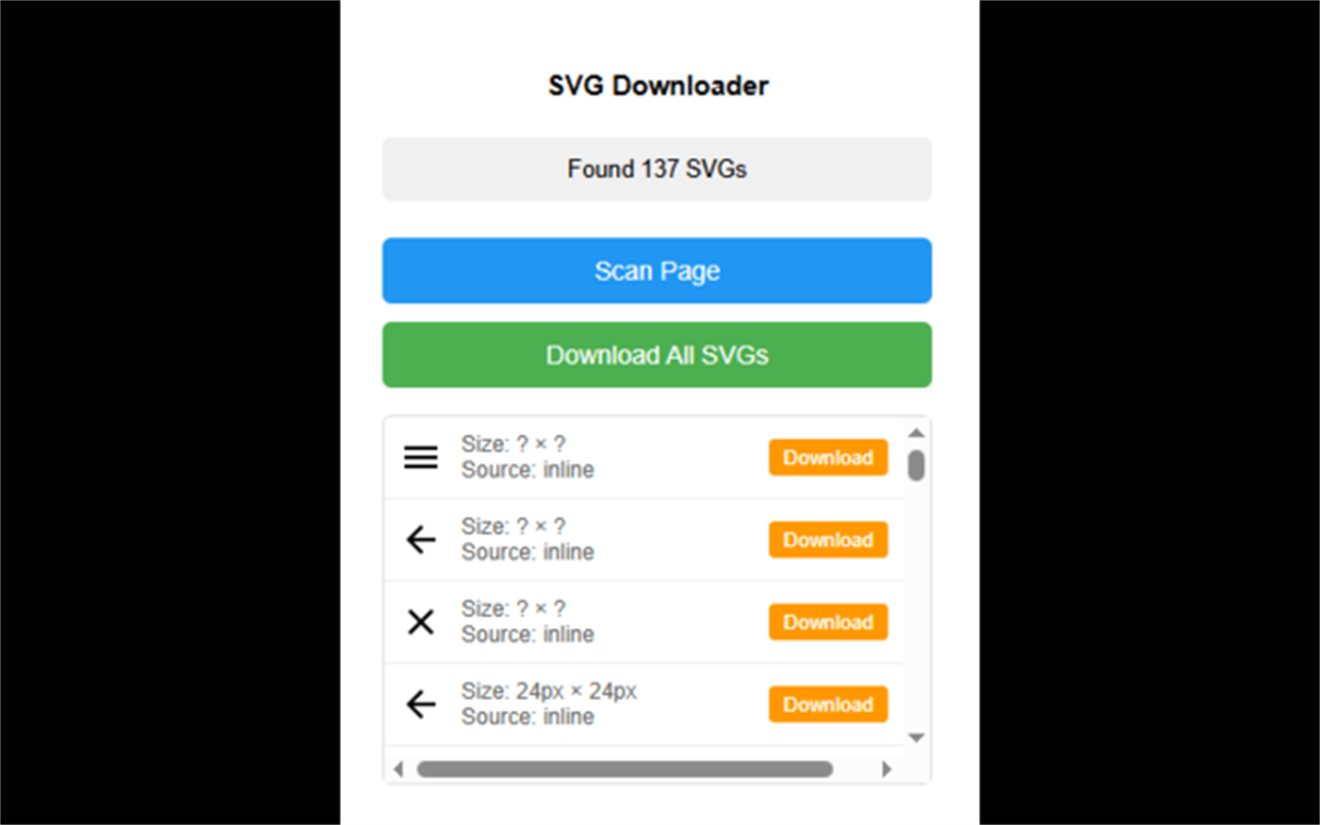 SVG Downloader