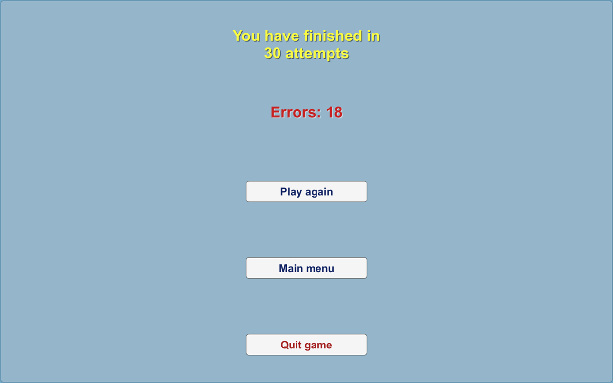 #8. Memory game - very fun (Windows) 由: Wagner Ponciano de Souza