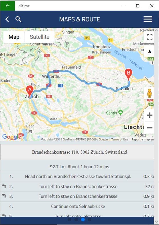 #3. alltime - App on Microsoft Store (Windows) โดย: ALL CONSULTING AG