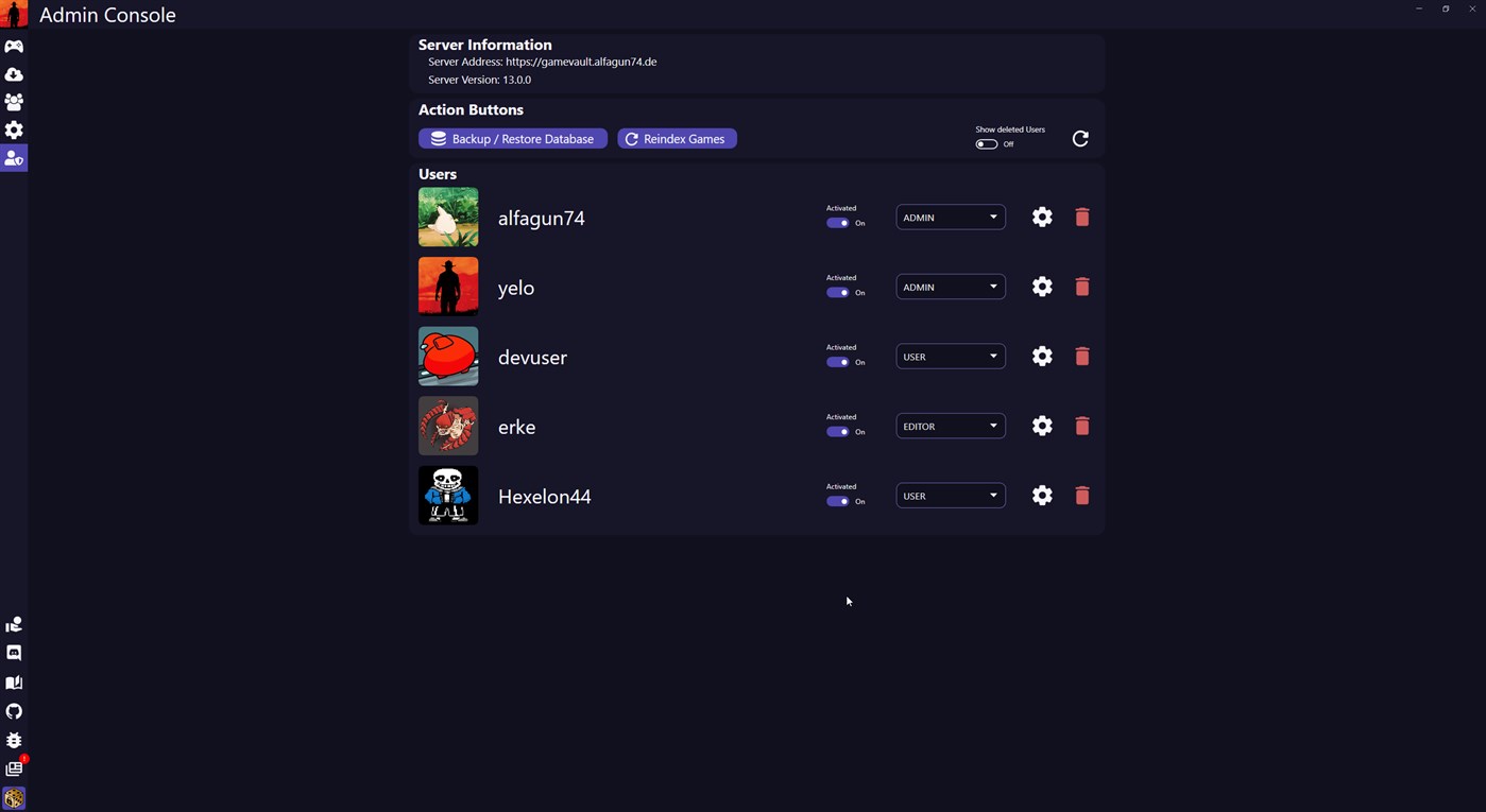 #7. GameVault (Windows) Bởi: Alkan Alper, Schäfer Philip GbR / Phalcode