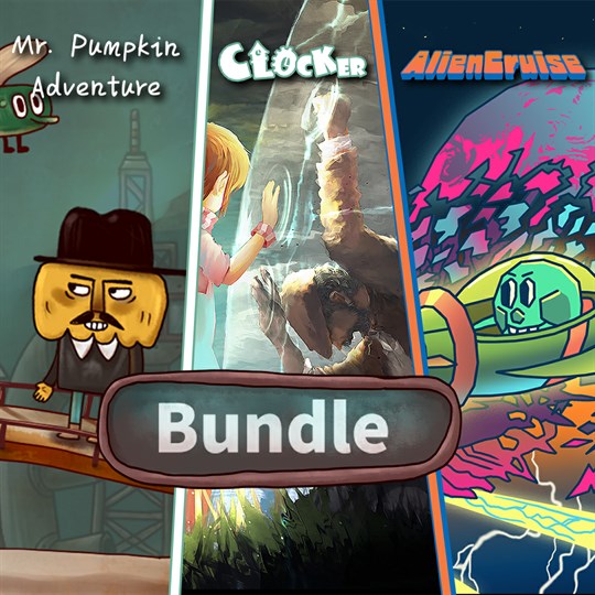 Clocker & Mr. Pumpkin Adventure & Alien Cruise Bundle for xbox