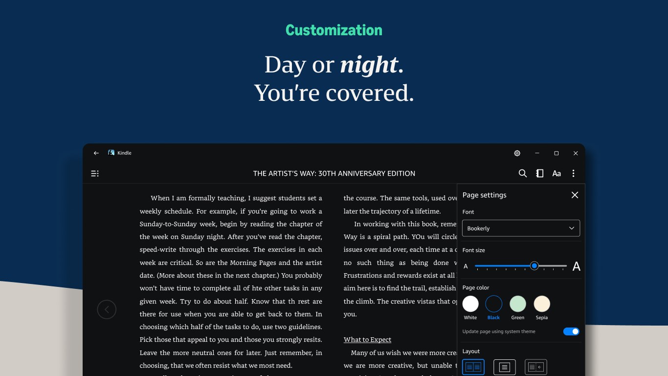 Amazon Kindle: Reading App screenshot
