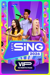 Lets Sing 2026 - 12 Month VIP Pass