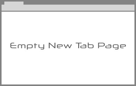 Empty New Tab Page small promo image