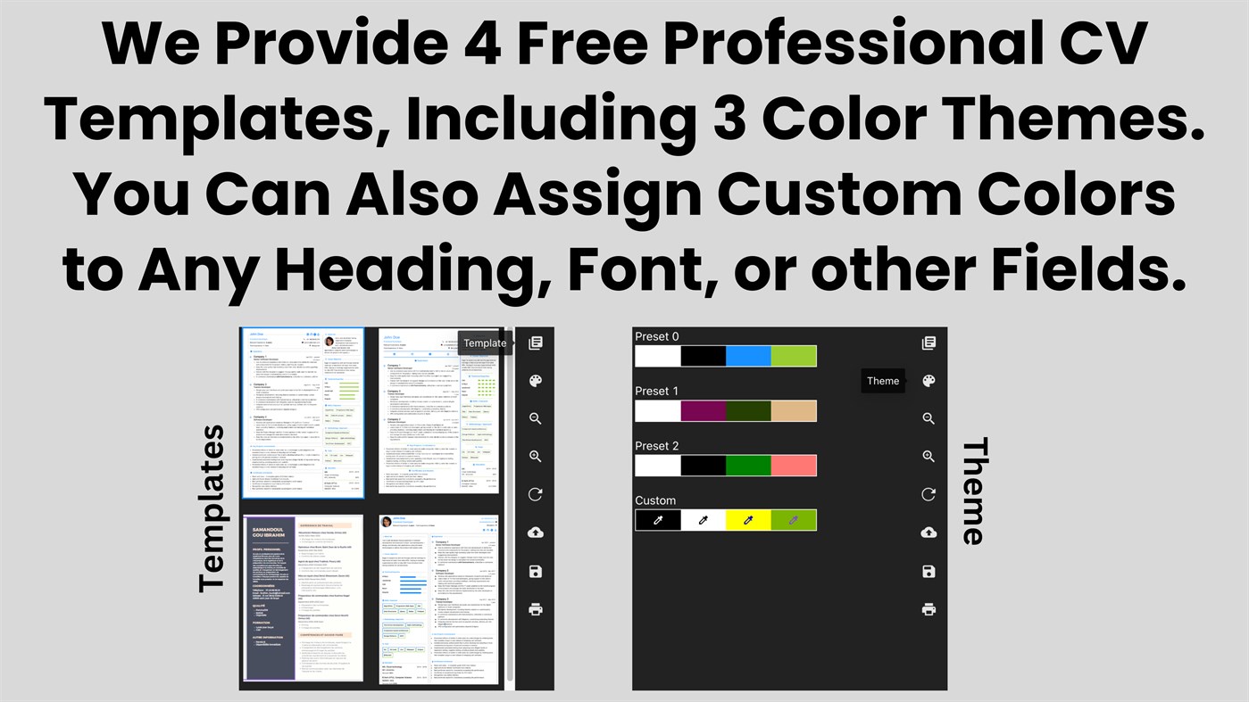 #3. CV Maker Pro (Windows) 由: CodeRobo.org