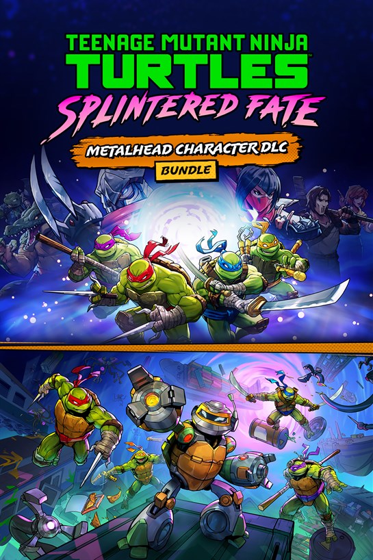 Capture de boîte de TMNT - Le destin de Splinter et Tête D'Acier